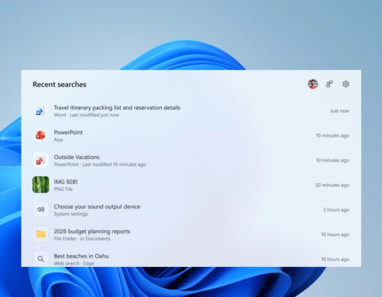 Microsoft Windows 11 axtarışını reklamsız rejimə yaxınlaşdırır